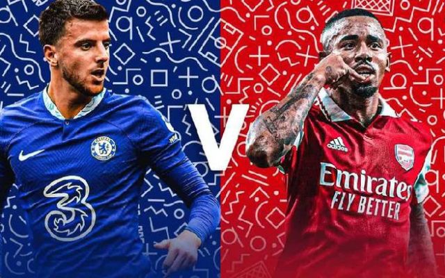 Trận đấu giữa Chelsea vs Arsenal